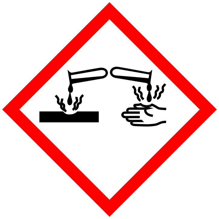 pictogram corrosive