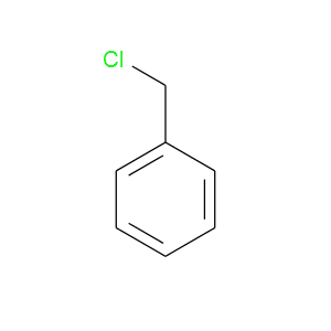 Strukturformel (Chlormethyl)benzol