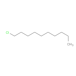 Structural Formula 1-Chlorodecane