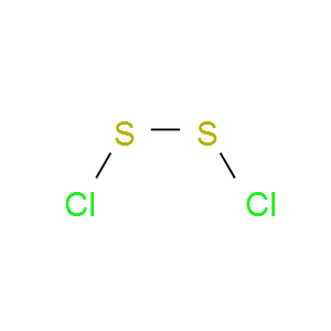 Strukturformel Schwefelchlorid 