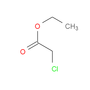 Structural Formula Chloroacetic acid ethyl ester