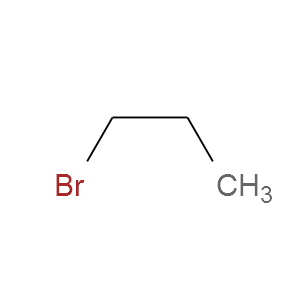 Structural Formula 1-Bromopropane