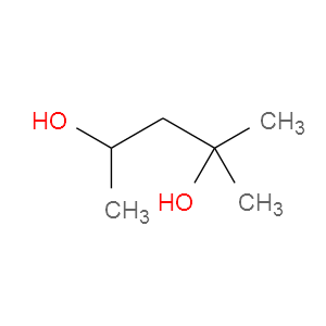Structural Formula 2-Methyl-2,4-pentanediol