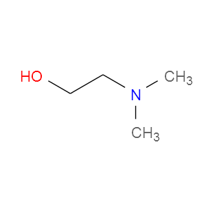 Structural Formula 2-(Dimethylamino)ethanol