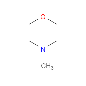 Strukturformel 4-Methylmorpholin