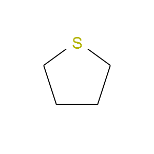 Strukturformel Tetrahydrothiophen