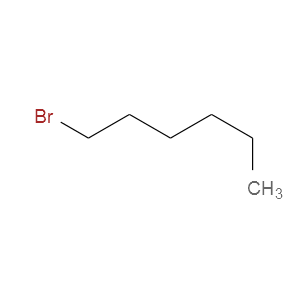 Structural Formula 1-Bromohexane