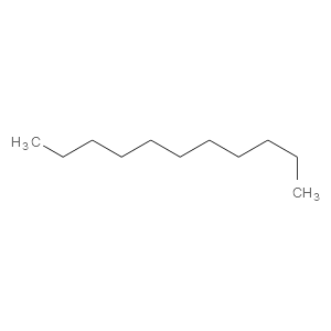 Structural Formula Undecane