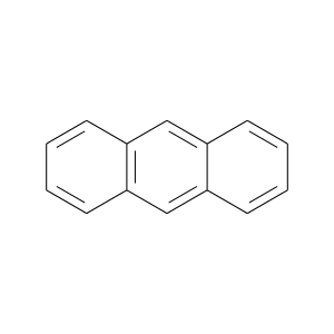 Structural Formula Anthracene