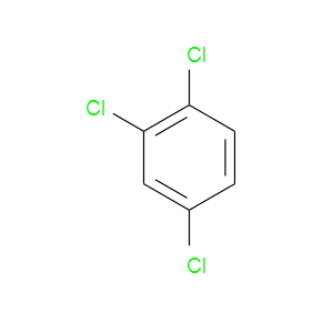 Structural Formula 1,2,4-Trichlorobenzene