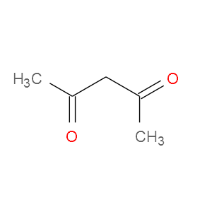 Strukturformel 2,4-Pentandion