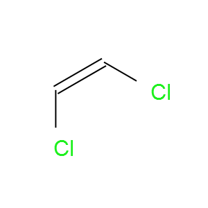 Strukturformel (Z)-1,2-Dichlorethen