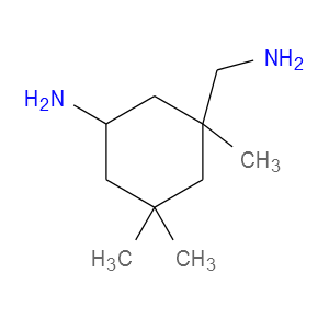 Strukturformel 5-Amino-1,3,3-trimethylcyclohexanmethanamin