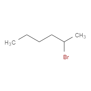 Structural Formula 2-Bromohexane