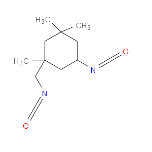 Strukturformel 5-Isocyanato-1-(isocyanatomethyl)-1,3,3-trimethylcyclohexan