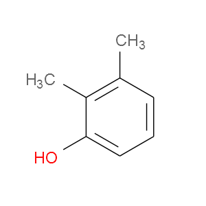 Structural Formula 2,3-Dimethylphenol