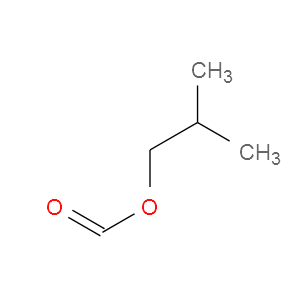 Strukturformel Ameisensäure-2-methylpropylester