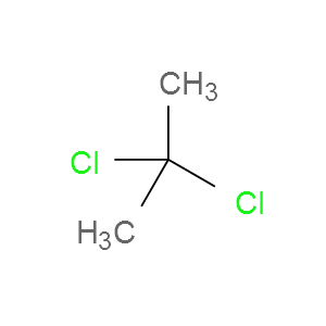 Structural Formula 2,2-Dichloropropane