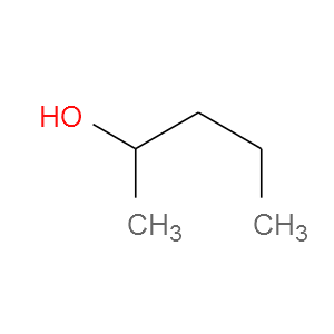 Structural Formula 2-Pentanol