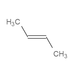 Structural Formula (E)-2-Butene