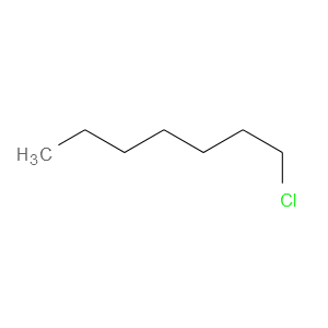 Structural Formula 1-Chloroheptane