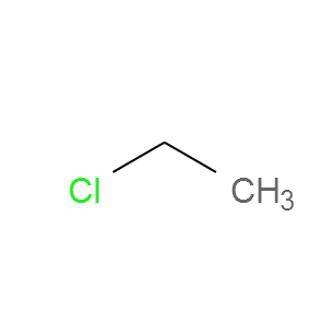 Structural Formula Chloroethane