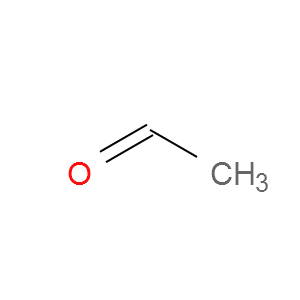 Structural Formula Acetaldehyde