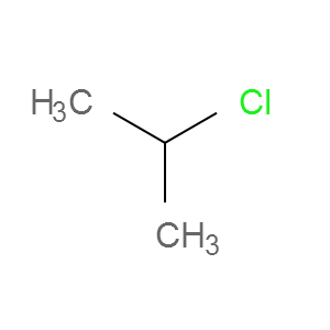 Structural Formula 2-Chloropropane