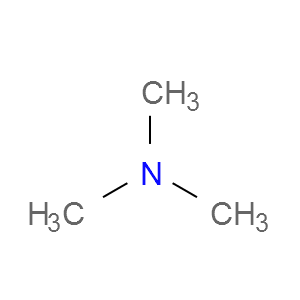Strukturformel N,N-Dimethylmethanamin