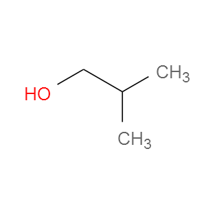 Structural Formula 2-Methyl-1-propanol