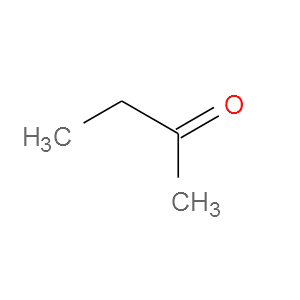 Strukturformel 2-Butanon