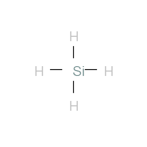 Structural Formula Silane
