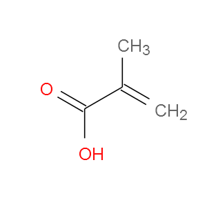 Structural Formula 2-Methyl-2-propenoic acid