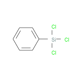 Structural Formula Trichlorophenylsilane
