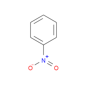 Strukturformel Nitrobenzol